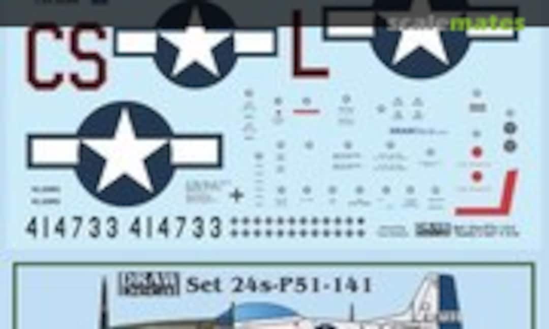 1:24 “Daddy’s Girl” P-51D (Draw Decal 24-P51-141) 24-P51-141