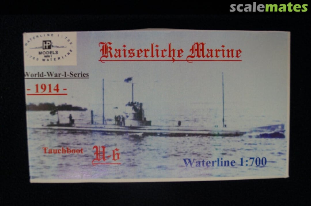 Boxart Tauchboot "U-6" WW I-WL-G-069 HP-Models