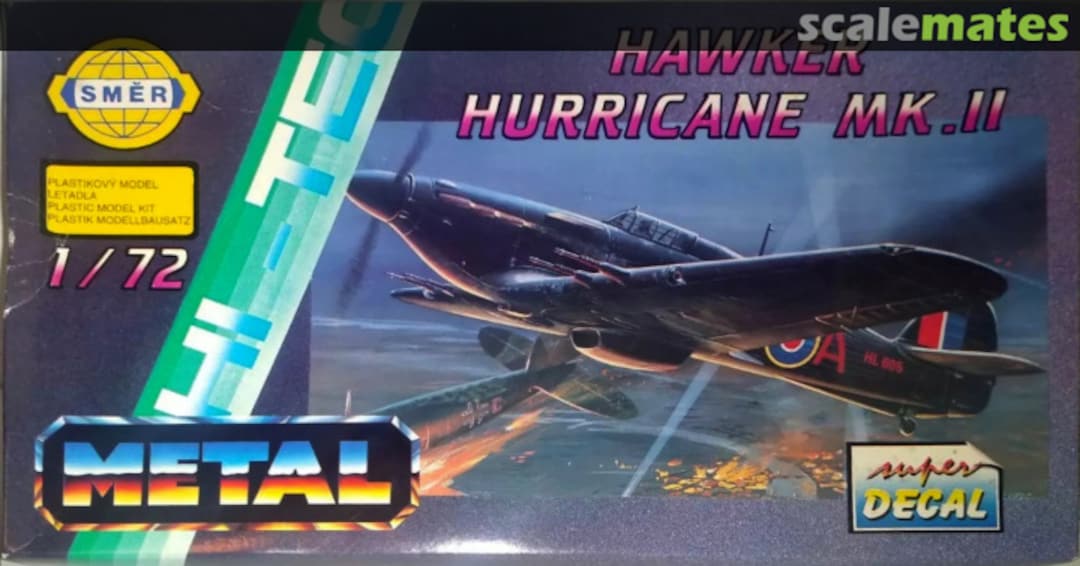 Boxart Hawker Hurricane Mk.II SE0882 Směr Boxart Hawker Hurricane Mk.II SE0882 Směr