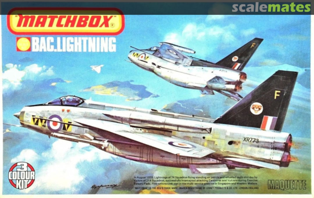 Boxart BAC.Lightning PK-114 Matchbox Boxart BAC.Lightning PK-114 Matchbox