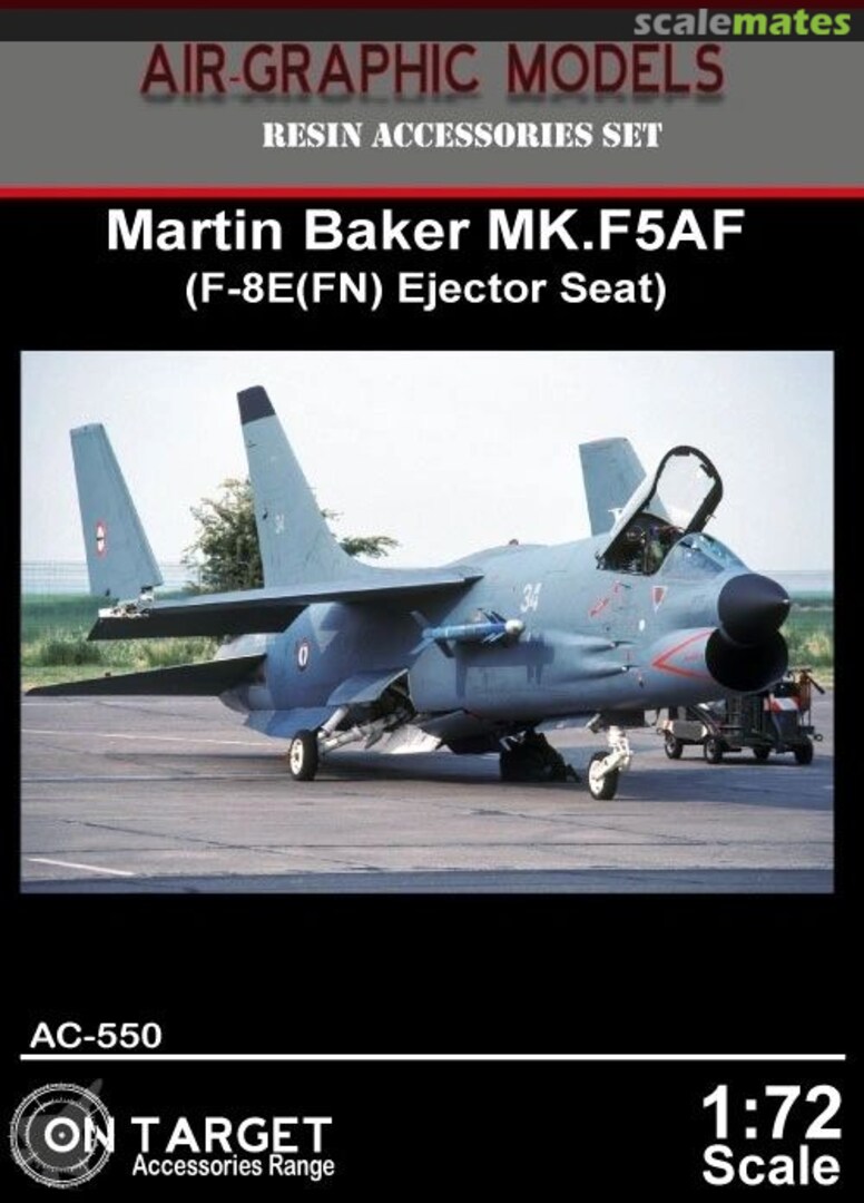 Boxart Martin Baker Mk.F5AF Ejector Seat AC-550 Air-Graphics Models Boxart Martin Baker Mk.F5AF Ejector Seat AC-550 Air-Graphics Models