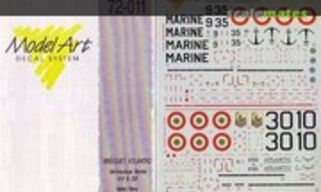 1:72 Bréguet Atlantic (Model Art Decal System 72/011) 72/011