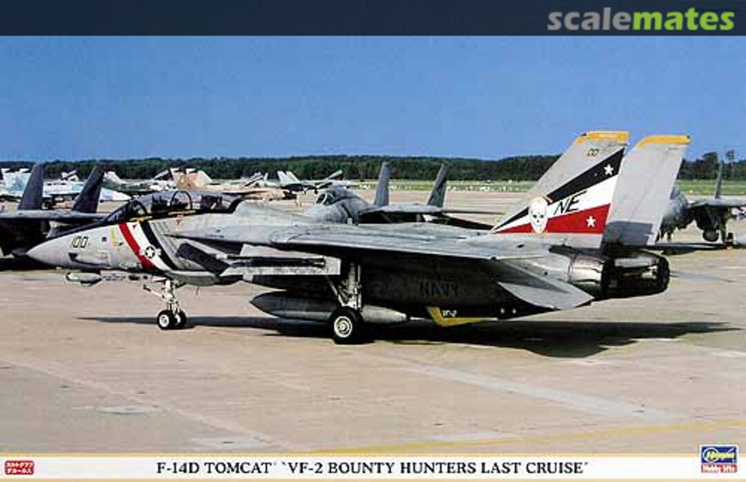 Boxart F-14D Tomcat `VF-2 Bounty Hunters Last Cruise´ 09719 Hasegawa Boxart F-14D Tomcat `VF-2 Bounty Hunters Last Cruise´ 09719 Hasegawa