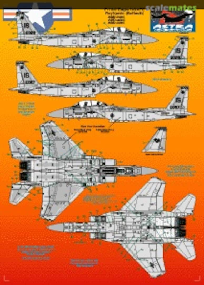 Boxart USAFE F-15C Reykjavik ASD-3205 Astra Decals Boxart USAFE F-15C Reykjavik ASD-3205 Astra Decals