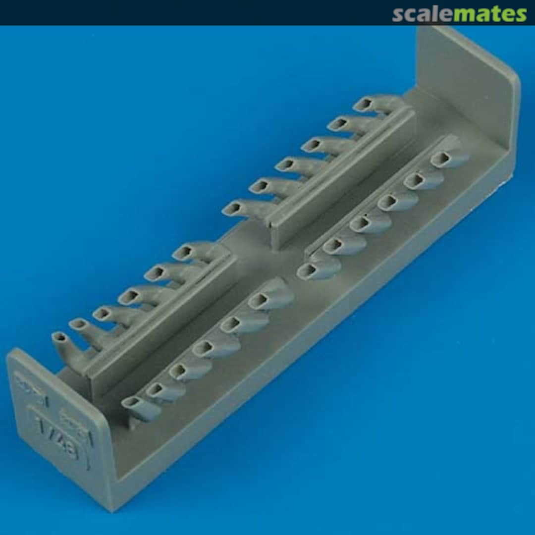 Boxart Bf 110C / D - Exhaust QB 48 167 Quickboost Boxart Bf 110C / D - Exhaust QB 48 167 Quickboost
