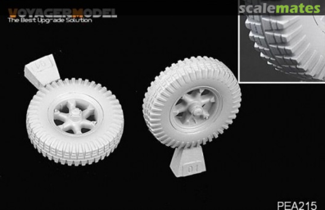 Boxart Sd. Kfz. 7 Road Wheels Pattern 2 PEA215 Voyager Model Boxart Sd. Kfz. 7 Road Wheels Pattern 2 PEA215 Voyager Model