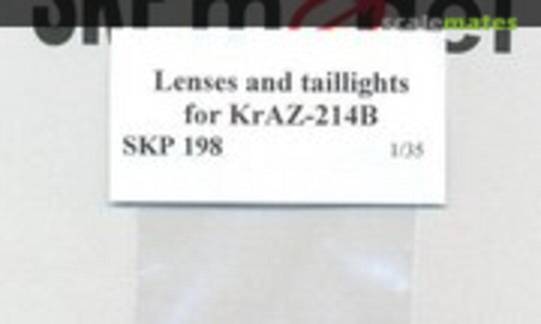 1:35 Lenses and taillights for KrAZ-214B (SKP model SKP 198) SKP 198
