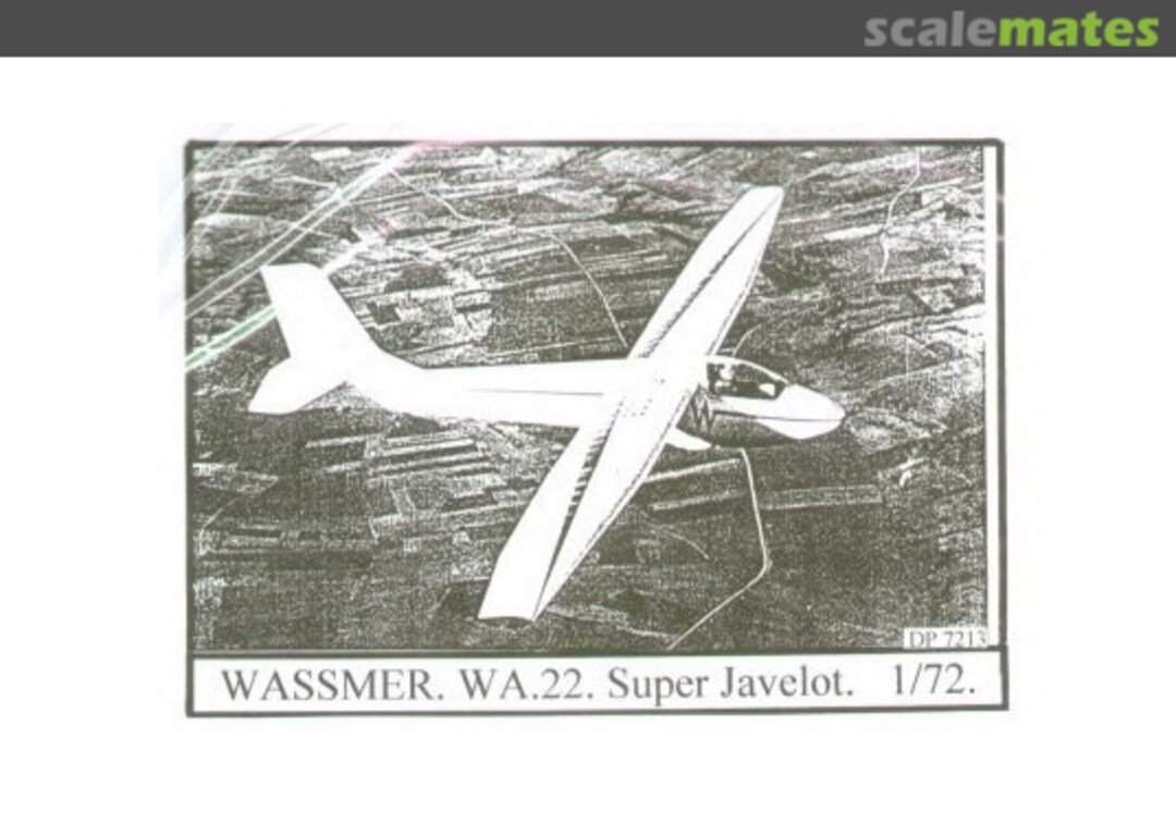 Boxart Wassmer WA 22 Super Javelot DP 7213 Dujin Boxart Wassmer WA 22 Super Javelot DP 7213 Dujin