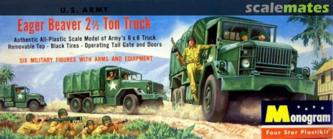 Boxart Eager Beaver 2 1/2 Ton Truck PM22 Monogram Boxart Eager Beaver 2 1/2 Ton Truck PM22 Monogram