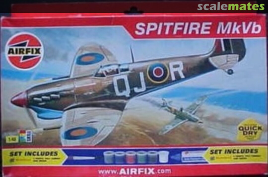Boxart Spitfire MkVb 74100-G Airfix Boxart Spitfire MkVb 74100-G Airfix