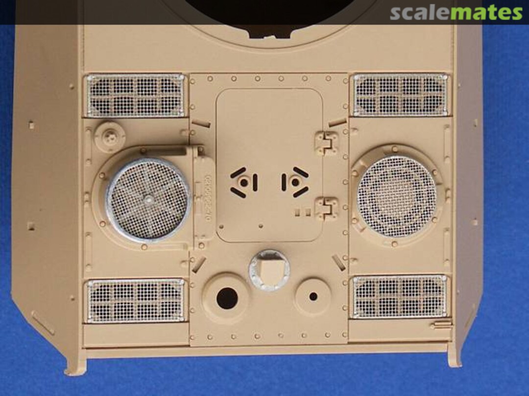 Boxart Panther Ausf.G (Late) Engine Reticular Shields (TAMIYA Model) P35-005 Armorscale Boxart Panther Ausf.G (Late) Engine Reticular Shields (TAMIYA Model) P35-005 Armorscale