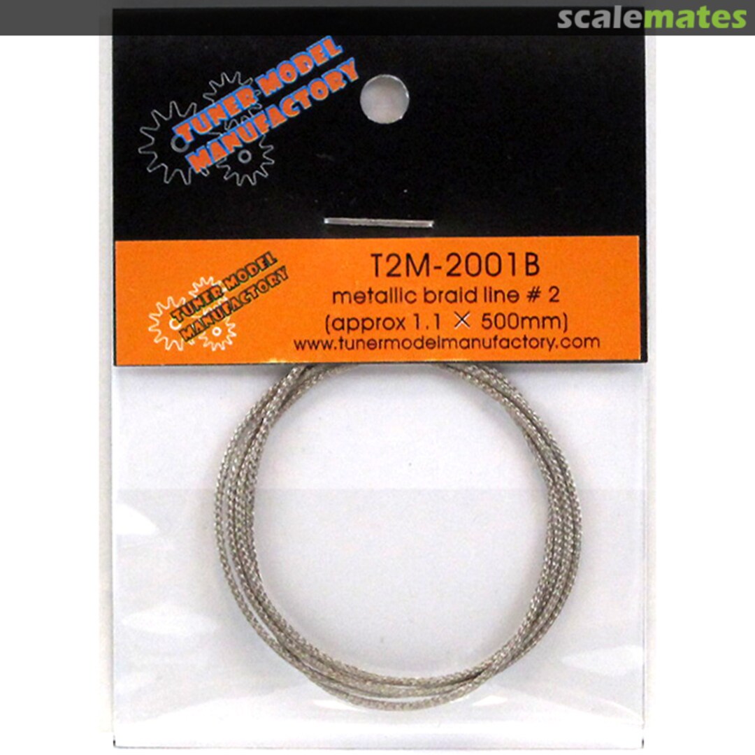 Boxart Metallic Braid Line #2 T2M-2001B Tuner Model Manufactory Boxart Metallic Braid Line #2 T2M-2001B Tuner Model Manufactory