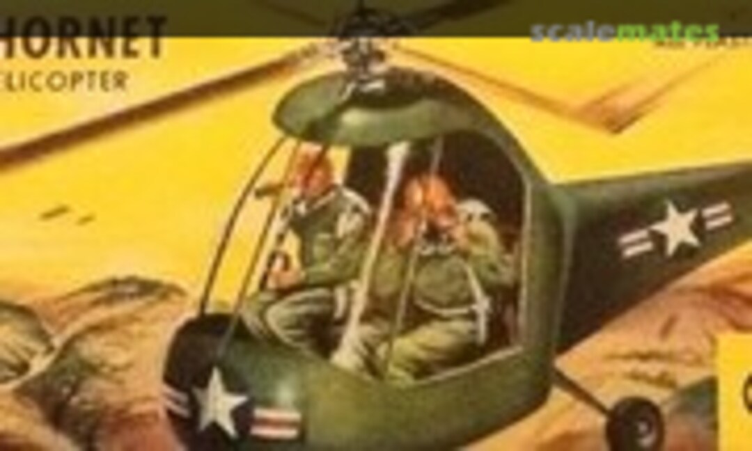 1:16 Hiller Hornet Ram Jet Helicopter (Aurora 501-79) 501-79