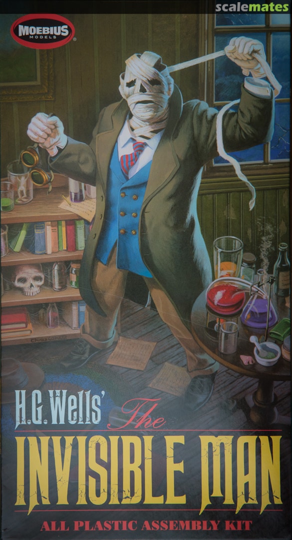 Boxart The Invisible Man 903 Moebius Models Boxart The Invisible Man 903 Moebius Models