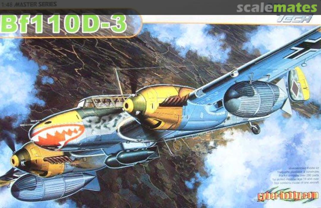 Boxart Bf 110D-3 5555 Cyber Hobby Boxart Bf 110D-3 5555 Cyber Hobby