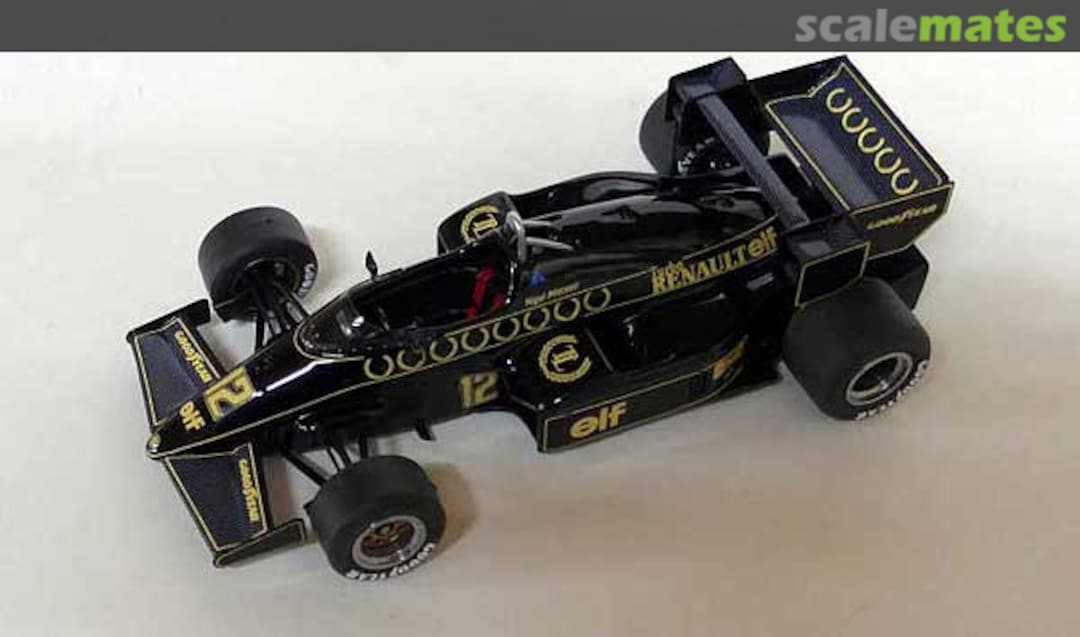 Boxart Lotus-Renault 95T F1 "JPS" Bi-plane Wing FM52 Formula Models