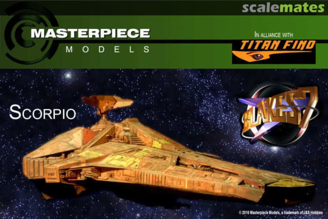 Boxart Blake's Seven Scorpio MMBL005 Masterpiece Models Boxart Blake's Seven Scorpio MMBL005 Masterpiece Models