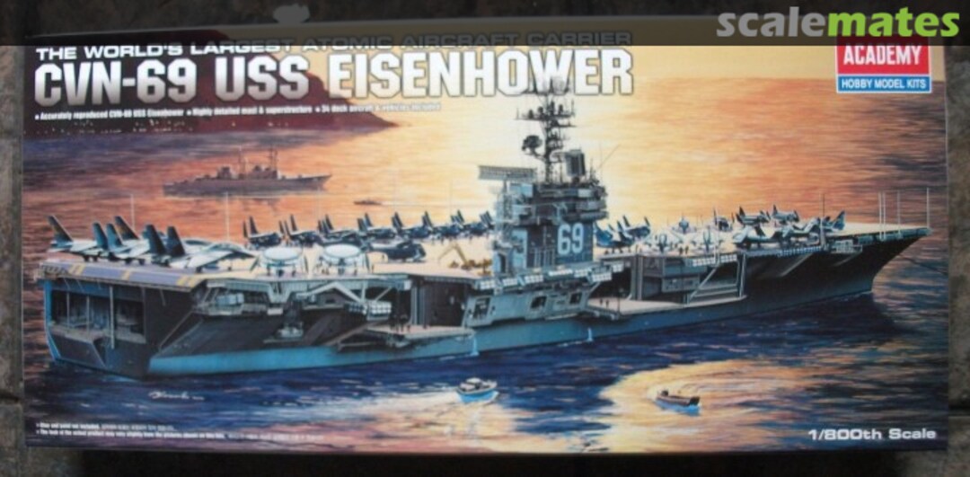 Boxart CVN-69 USS Eisenhower 1440 Academy