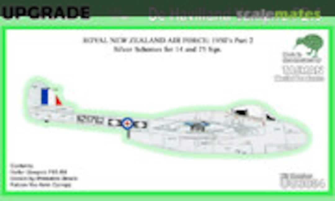 1:72 De Havilland Vampire FB.5 (Tasman Model Products UG3004)