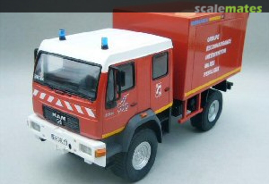 Boxart MAN LE220 C Grimp 4X4 Bemaex K219 Mini Véhicules Incendies