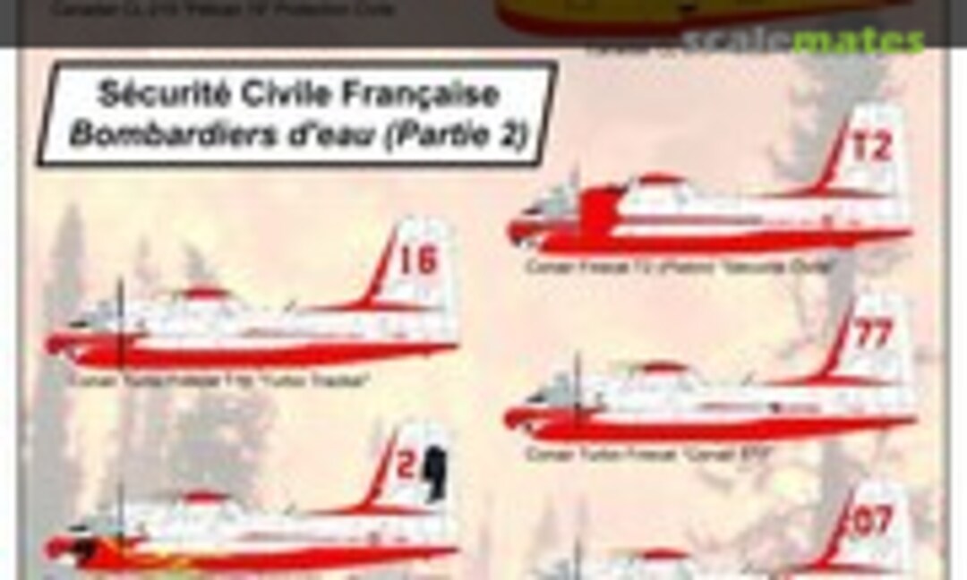 1:144 Sécurité Civile Française - Bombardiers d'eau (Partie 2) (Syhart 144-913)