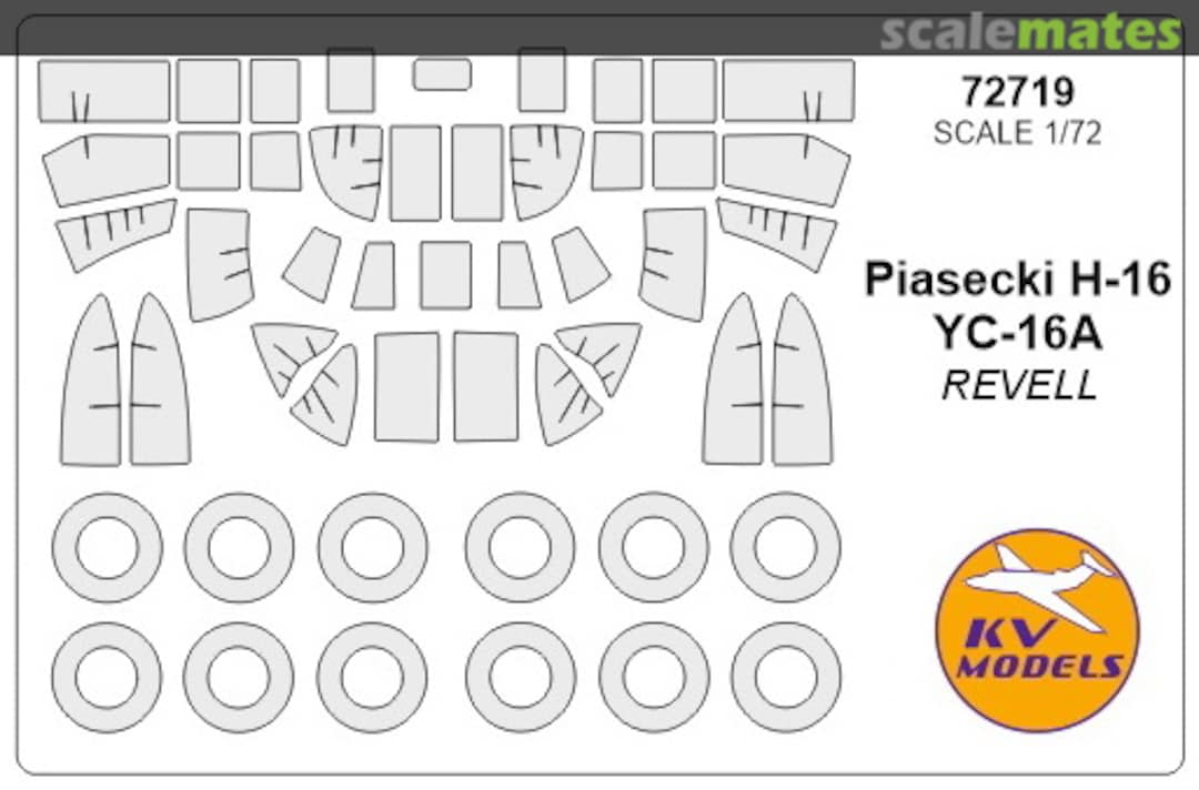 Boxart Piasecki H-16 72719 KV Models Boxart Piasecki H-16 72719 KV Models