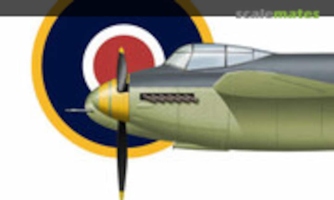 1:72 Mosquito Airframe Stencils Expanded (Barracuda Studios BC72165) BC72165