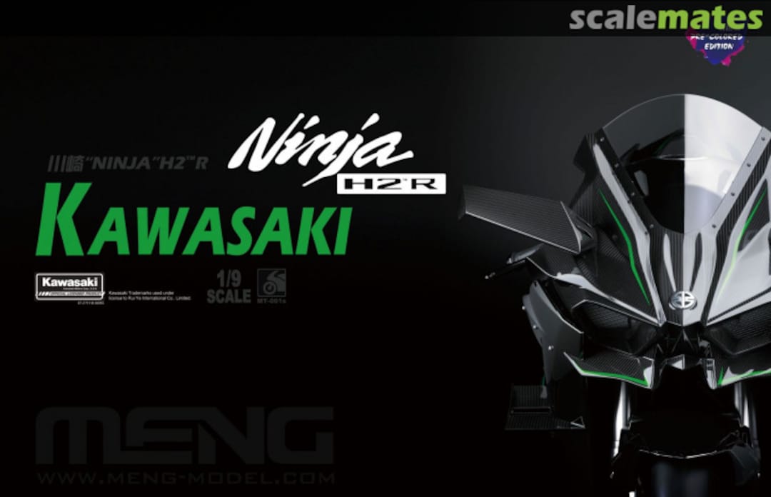 Boxart Kawasaki Ninja H2™R MT-001s Meng Model