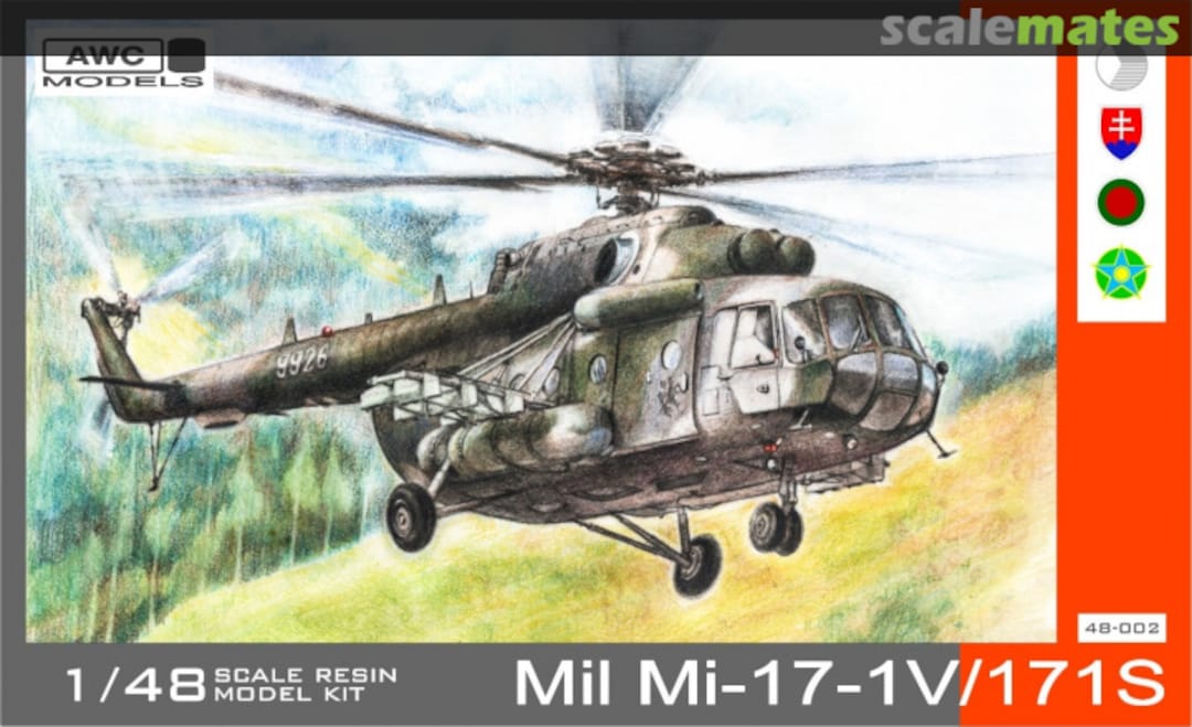 Boxart Mil Mi-17-1V/171S 48-002 AWC Models Boxart Mil Mi-17-1V/171S 48-002 AWC Models