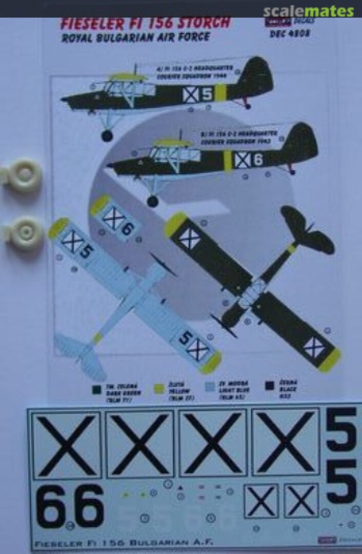 Boxart Fieseler Fi 156 Storch DEC4808 Kora Models Boxart Fieseler Fi 156 Storch DEC4808 Kora Models