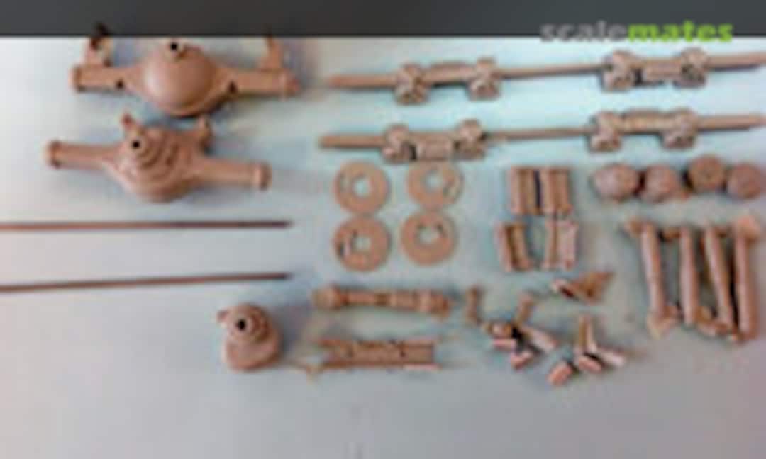 1:25 Torsion Bar Suspension (Auslowe Model Accessories SK2) SK2