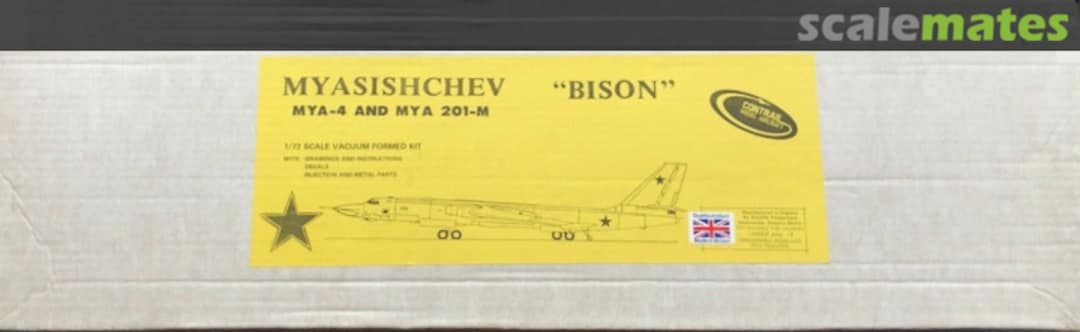 Boxart Myasishchev MYA-4 and MYA 201-M Contrail Boxart Myasishchev MYA-4 and MYA 201-M Contrail