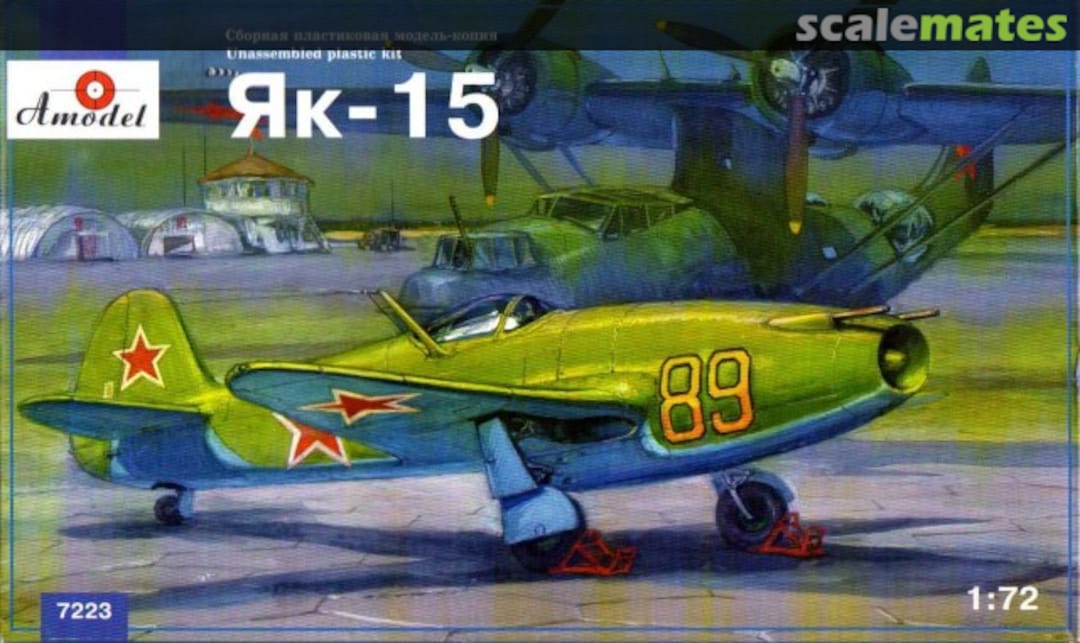 Boxart Yakovlev Yak-15 7223 Amodel Boxart Yakovlev Yak-15 7223 Amodel