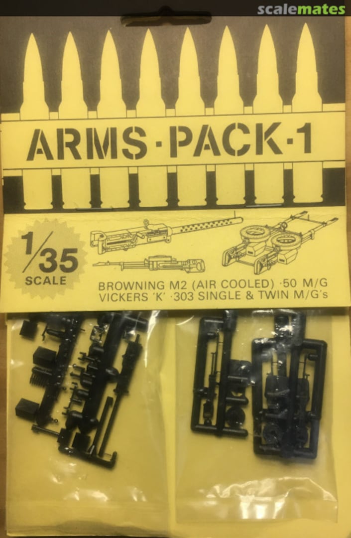 Boxart Browning M2 (air cooled) .50 m/g + Vickers "K" .303 single & twin m/g's 001 ED MODELS Boxart Browning M2 (air cooled) .50 m/g + Vickers "K" .303 single & twin m/g's 001 ED MODELS
