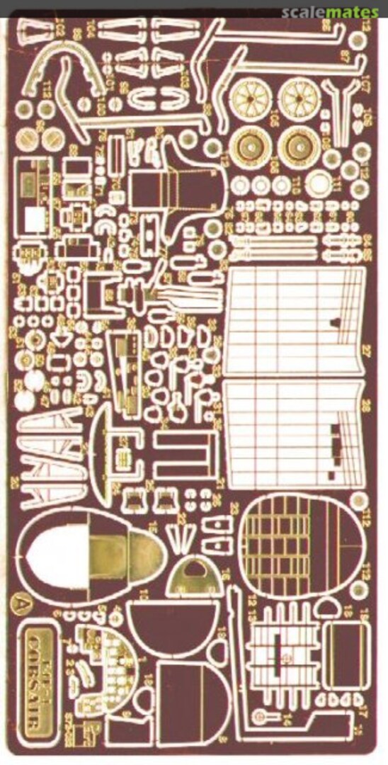 Boxart F4U-1 Corsair S72-082 Part Boxart F4U-1 Corsair S72-082 Part