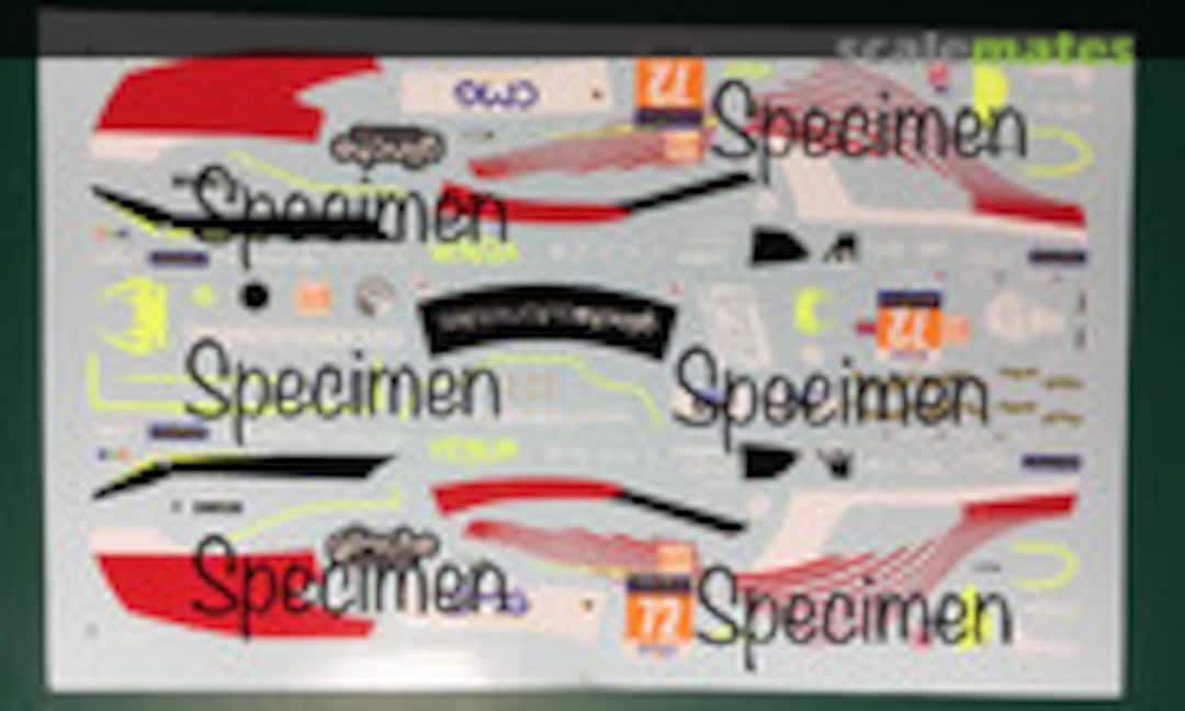 1:24 Aston Martin V8 Vantage GTE ELMS 2023 #72 (Robin/Robin/Hasse-Clot) (Unknown )