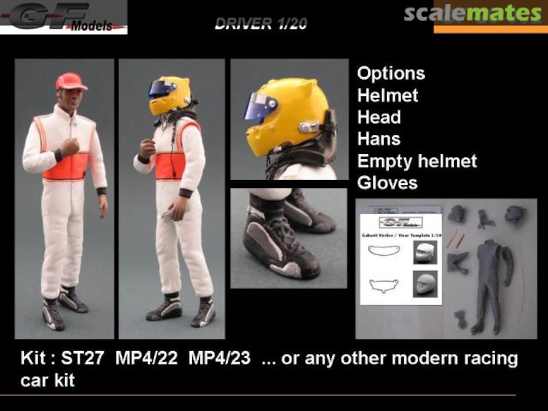 Boxart Driver 1/20 GF-20-002 GF Models Boxart Driver 1/20 GF-20-002 GF Models