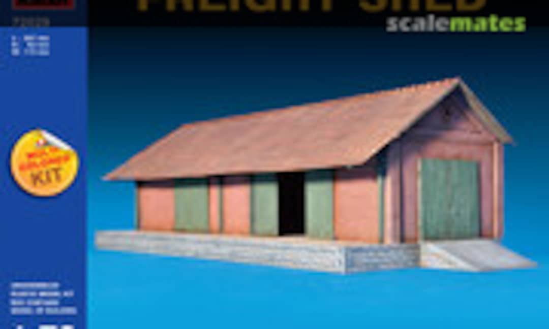 1:72 Freight Shed (MiniArt 72029)