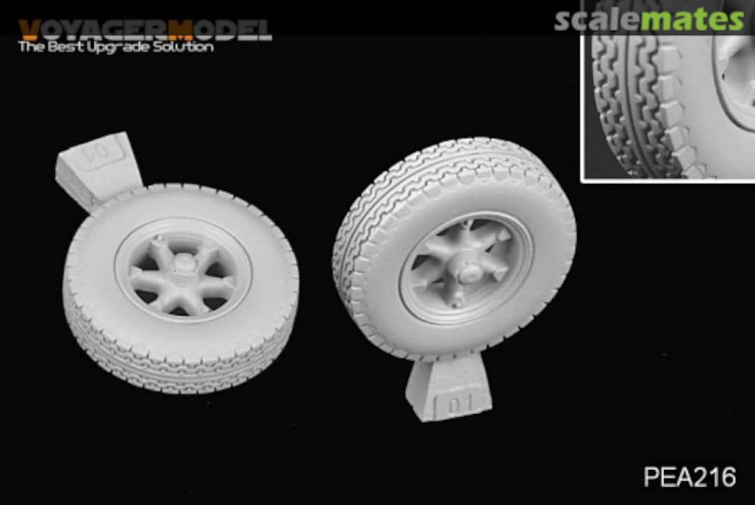 Boxart Sd. Kfz. 7 Road Wheels Pattern 3 PEA216 Voyager Model Boxart Sd. Kfz. 7 Road Wheels Pattern 3 PEA216 Voyager Model