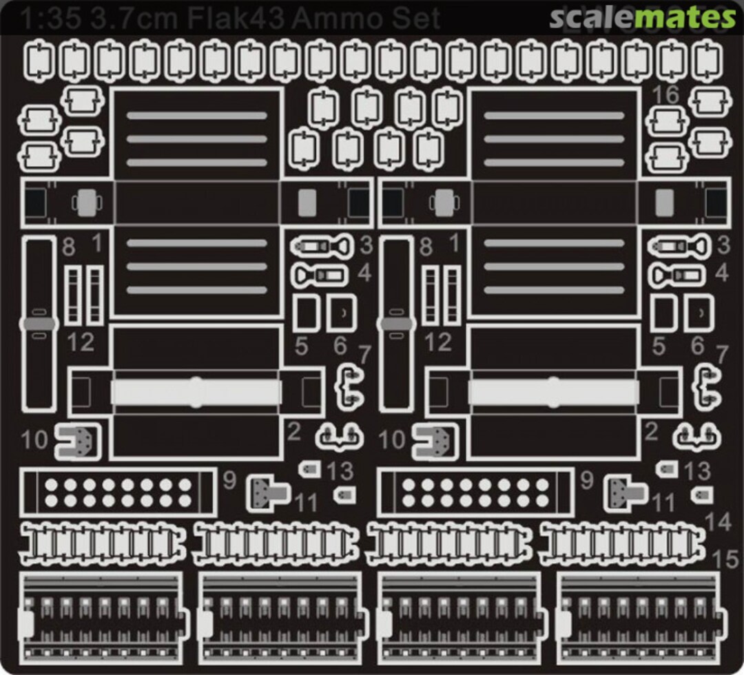 Boxart 3.7cm Flak 43 Ammo Containers & Ammo Trays LW35059 Alliance Model Works Boxart 3.7cm Flak 43 Ammo Containers & Ammo Trays LW35059 Alliance Model Works