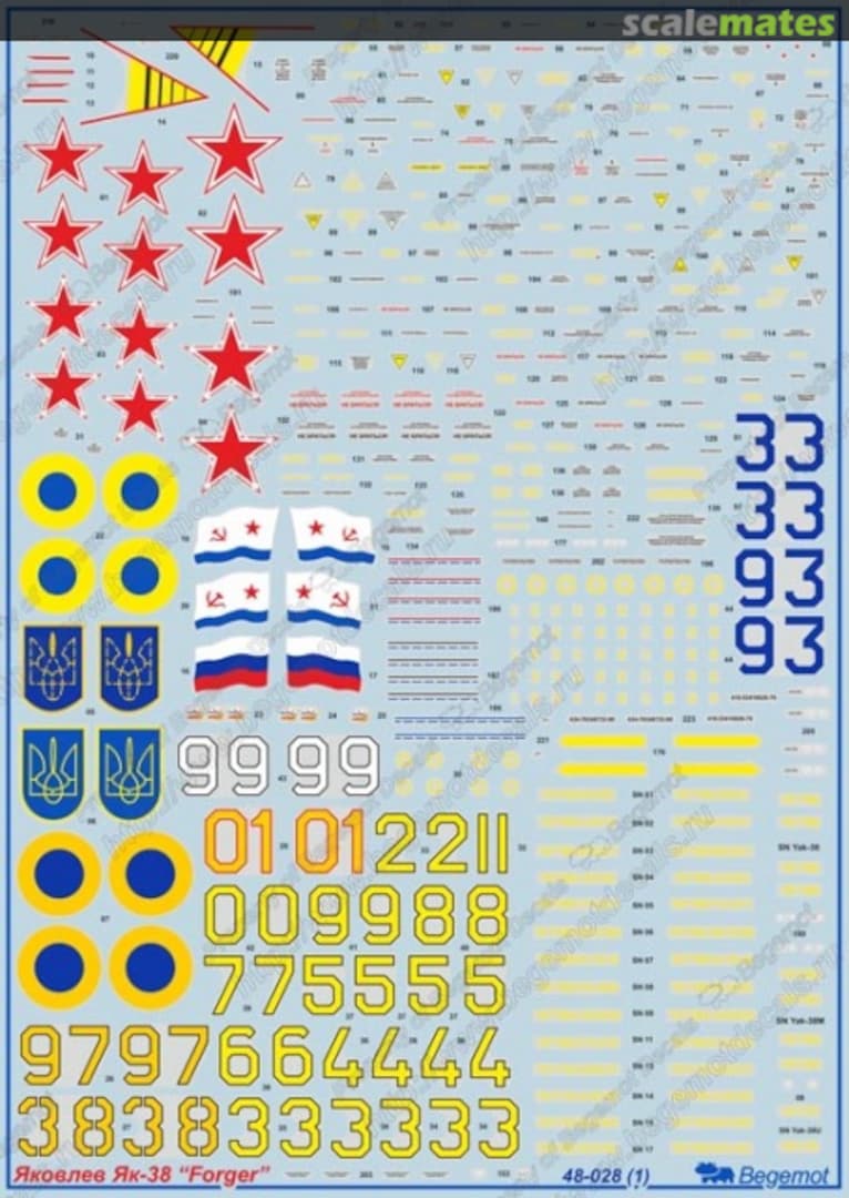 Boxart Yakovlev Yak-38 "Forger" family 48-028 Begemot Boxart Yakovlev Yak-38 "Forger" family 48-028 Begemot