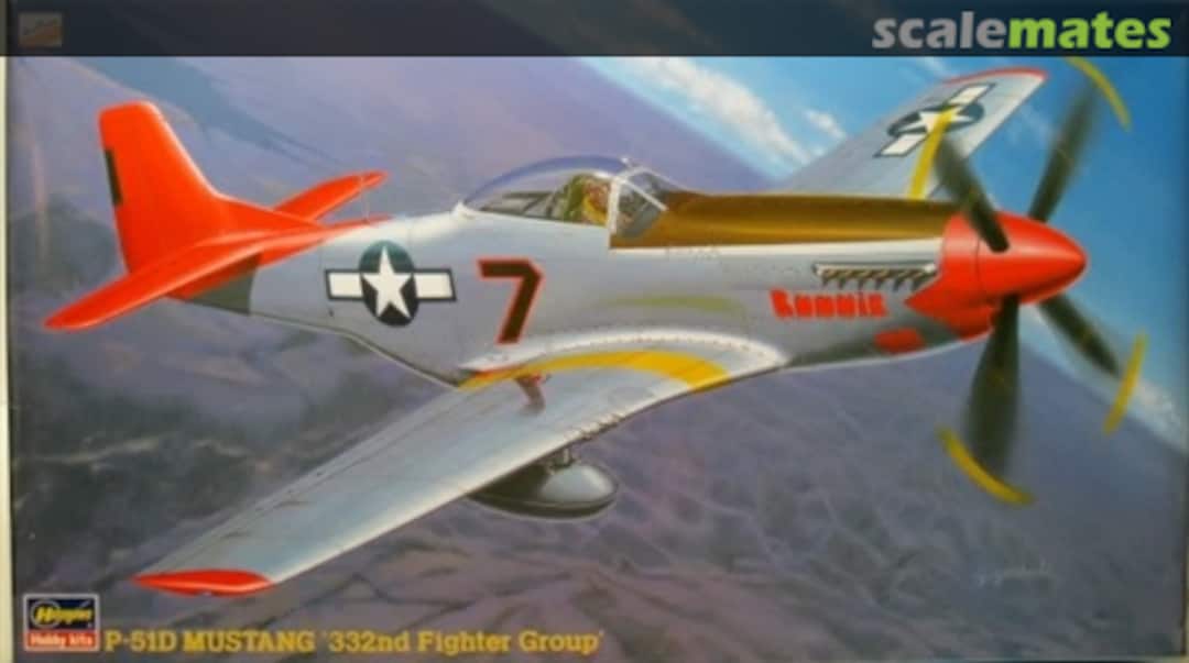 Boxart P-51D Mustang `332nd Fighter Group´ 09247 Hasegawa Boxart P-51D Mustang `332nd Fighter Group´ 09247 Hasegawa