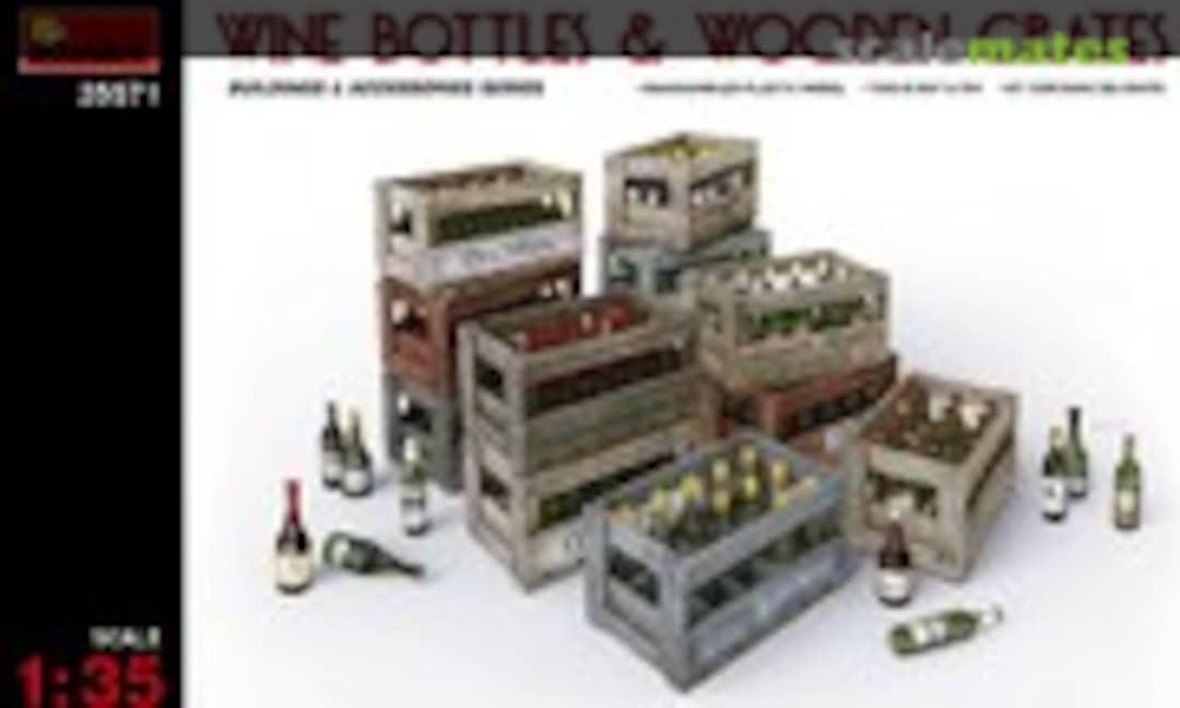 1:35 Wine Bottles & Wooden Crates (MiniArt 35571) 35571
