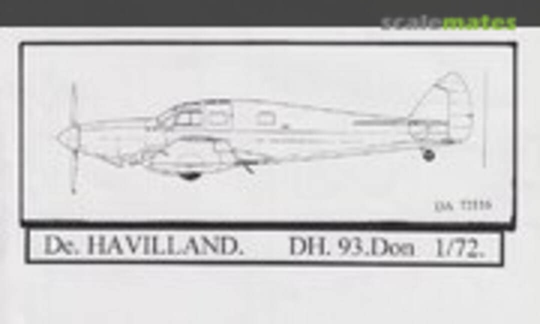 1:72 De Havilliand DH.93 Don (Dujin DA 72116) DA 72116