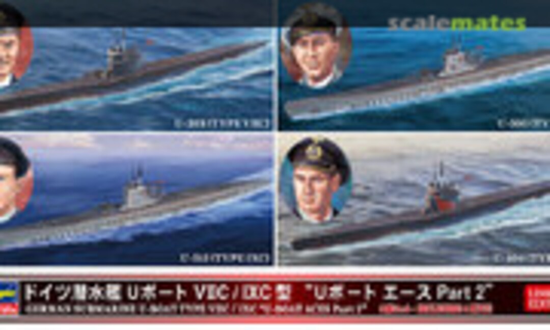 1:700 U-Boat Type VIIC/IXC &quot;U-Boat Aces Part 2&quot; (Hasegawa 30040)