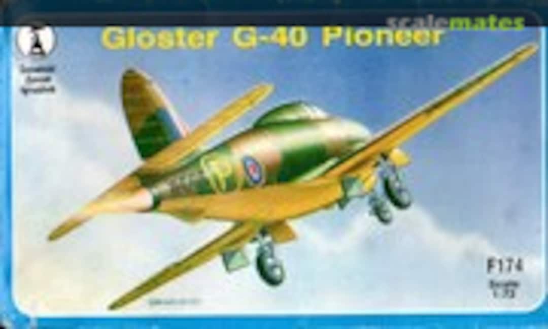 1:72 Gloster G-40 Pioneer (DZI Donetsk Toy Plant (ДЗИ) F174)