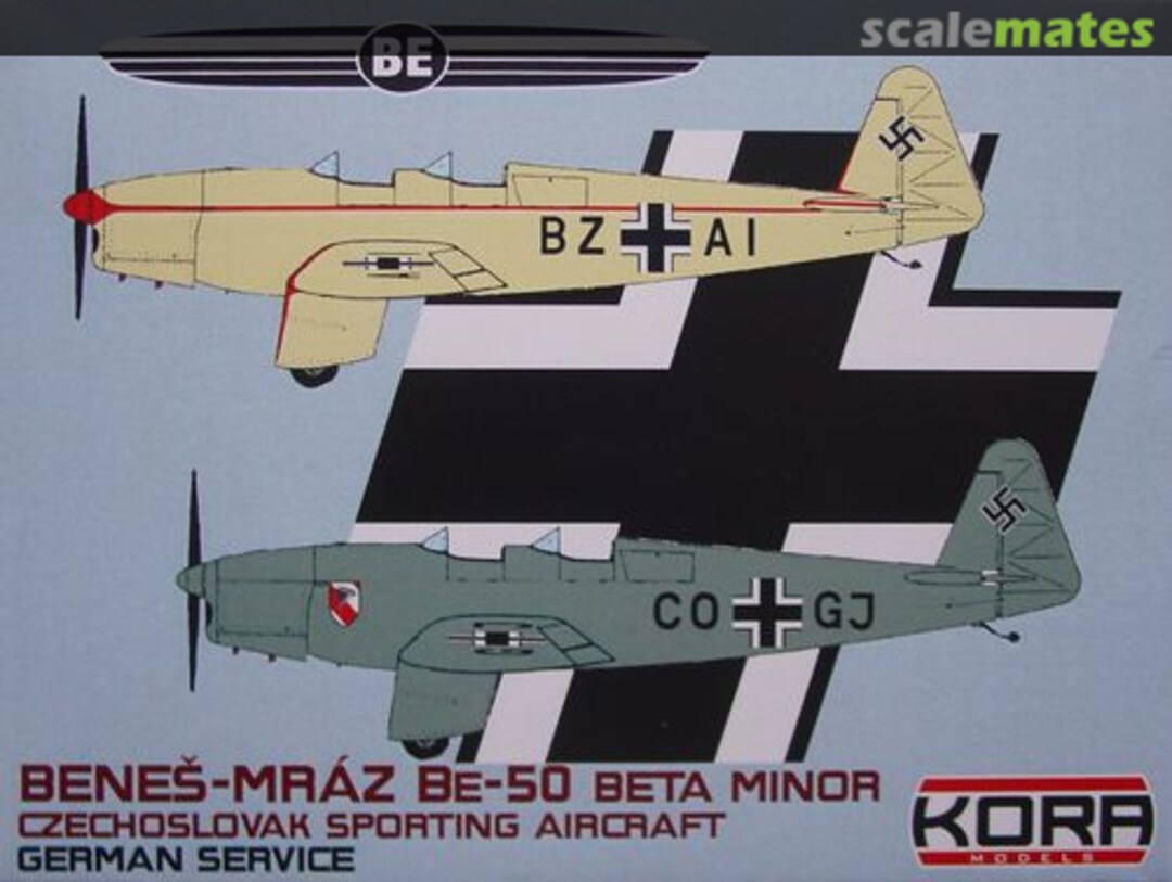 Boxart Beneš-Mráz Be-50 Beta-Minor 72.226 Kora Models Boxart Beneš-Mráz Be-50 Beta-Minor 72.226 Kora Models