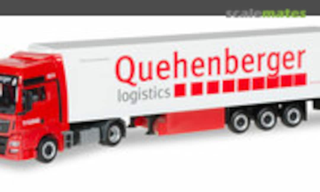 MAN TGX XXL Euro6 Kühlkoffer-Sattelzug &quot;Quehenberger&quot; (Herpa 916288)