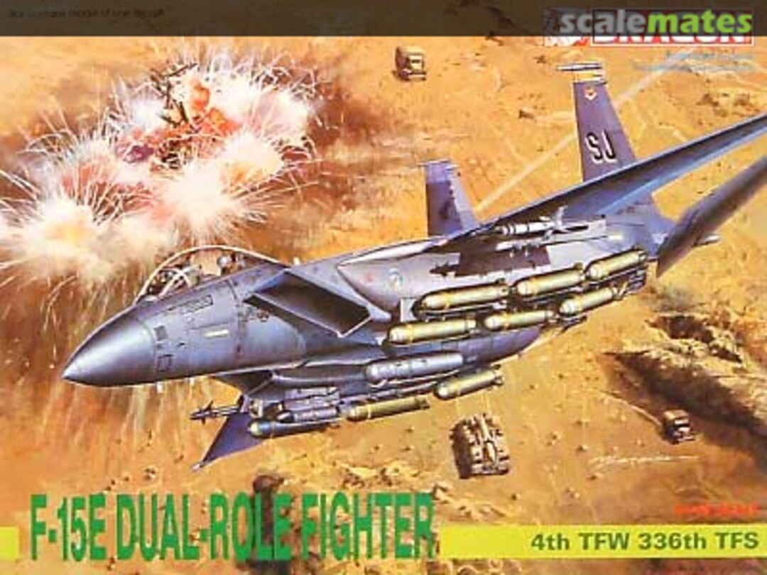 Boxart F-15E DUAL-ROLE Fighter '336th TFS, 4th TFW' 4534 Dragon Boxart F-15E DUAL-ROLE Fighter '336th TFS, 4th TFW' 4534 Dragon