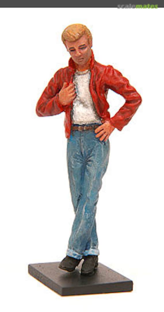 Boxart 1950s 'Rebel' Unpainted JF16 Jimmy Flintstone Boxart 1950s 'Rebel' Unpainted JF16 Jimmy Flintstone